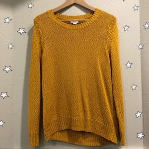 Mustard Yellow Old Navy Sweater